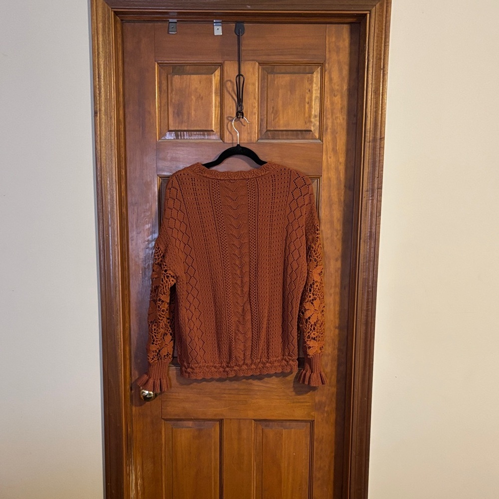 Source Unknown Rust Sweater - Crew Neck - Picture 6 of 8